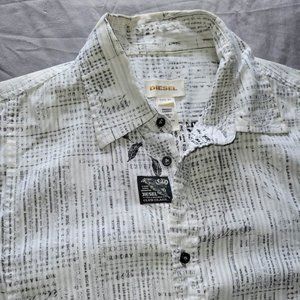 Diesel Short Sleeved Button Front Shirt